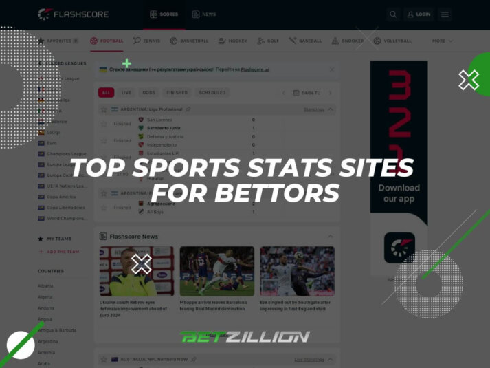 Top 10 Sports Statistics and Database Sites for Bettors