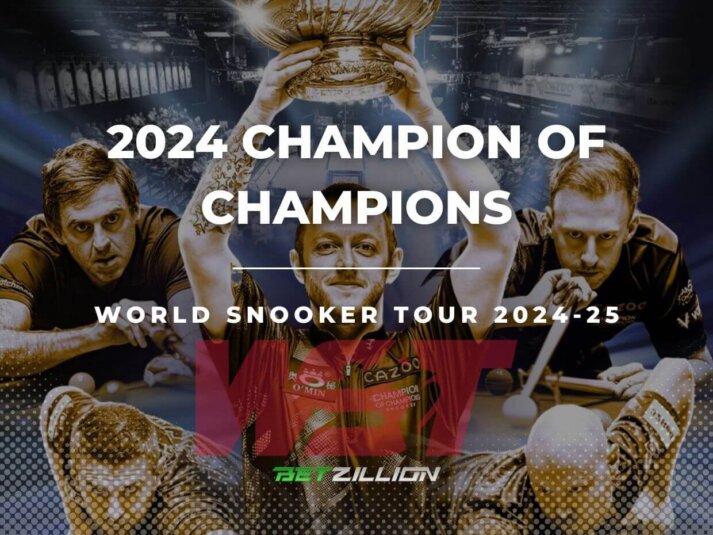 Snooker 2024 Champion of Champions Betting Tips & Odds