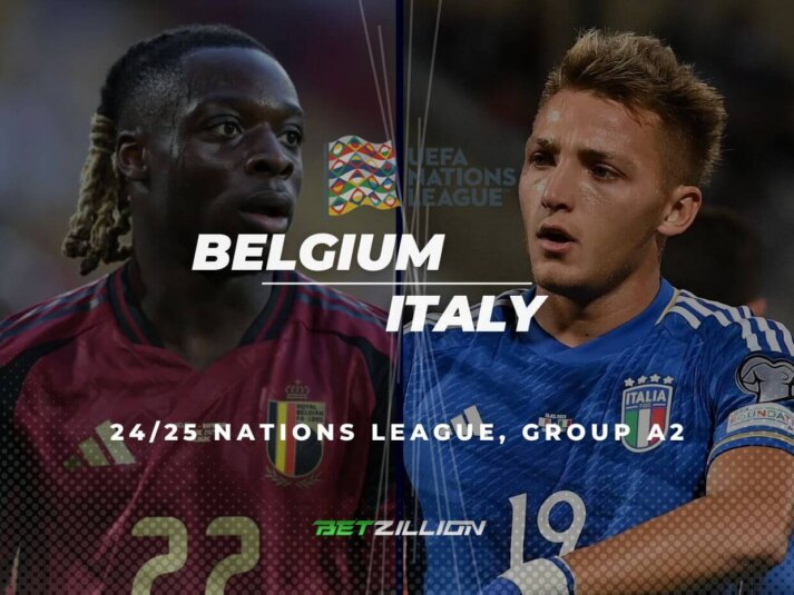 Belgium Vs. Italy Picks & Betting Odds (Nations League 2024-25 Group A2)