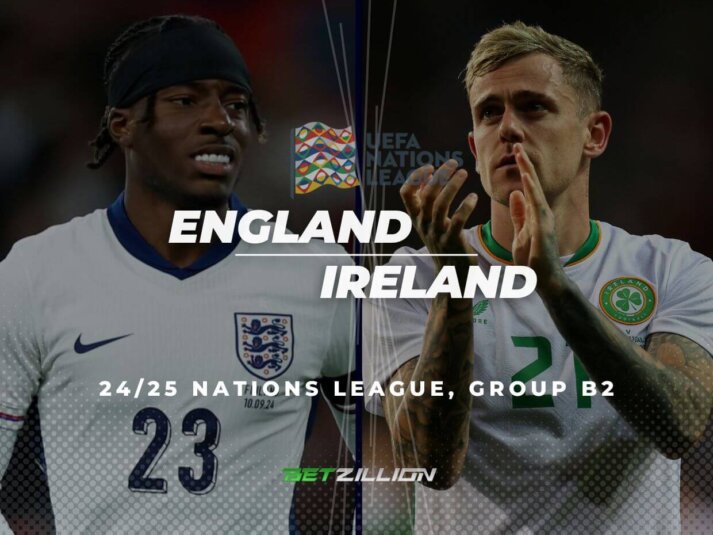 England Vs. Ireland Betting PRedictions & Odds (Nations League 2024-25 Group B2)