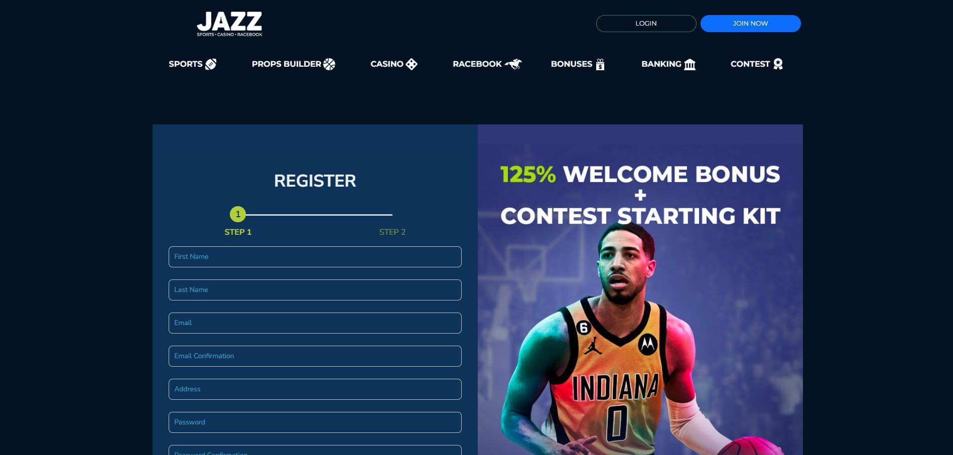 Join JazzSports for Easy Registration